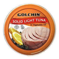 Premium Golchin Tuna in Vegetable Oil - Pack of 3 Cans | High Protein, Keto & Paleo Friendly | Perfect for Salads, Sandwiches & Quick Meals