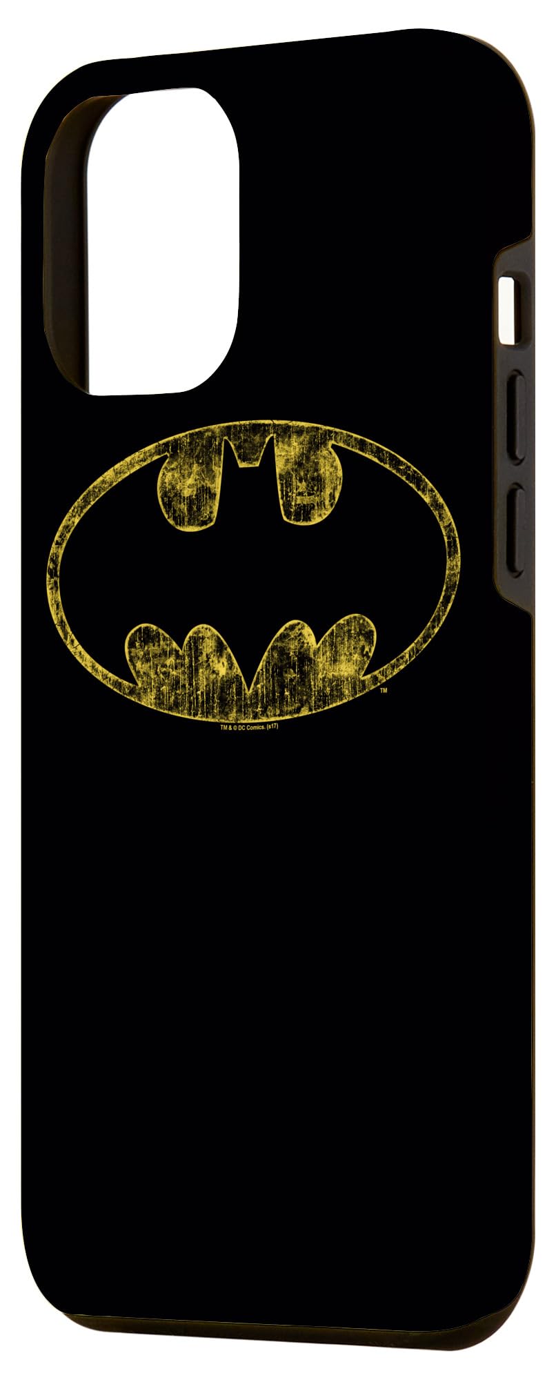 iPhone 12 Pro Max Batman Tattered Logo Case - Shockproof Protective Phone Cover with Premium Design | Perfect for Superhero Fans, Cosplay & Everyday Use