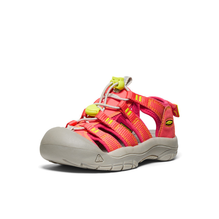 Little Kids' Newport Boundless Sandals - Comfortable & Durable Water Shoes for Beach, Pool & Outdoor Play | Dubarry/Evening Primrose | Perfect for Summer Adventures & Splash Pad Fun