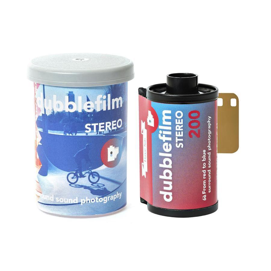 Dubblefilm Stereo 200 Film - 35mm Color Negative Film (36 Exposures) - Perfect for Vintage Photography, Travel & Creative Projects