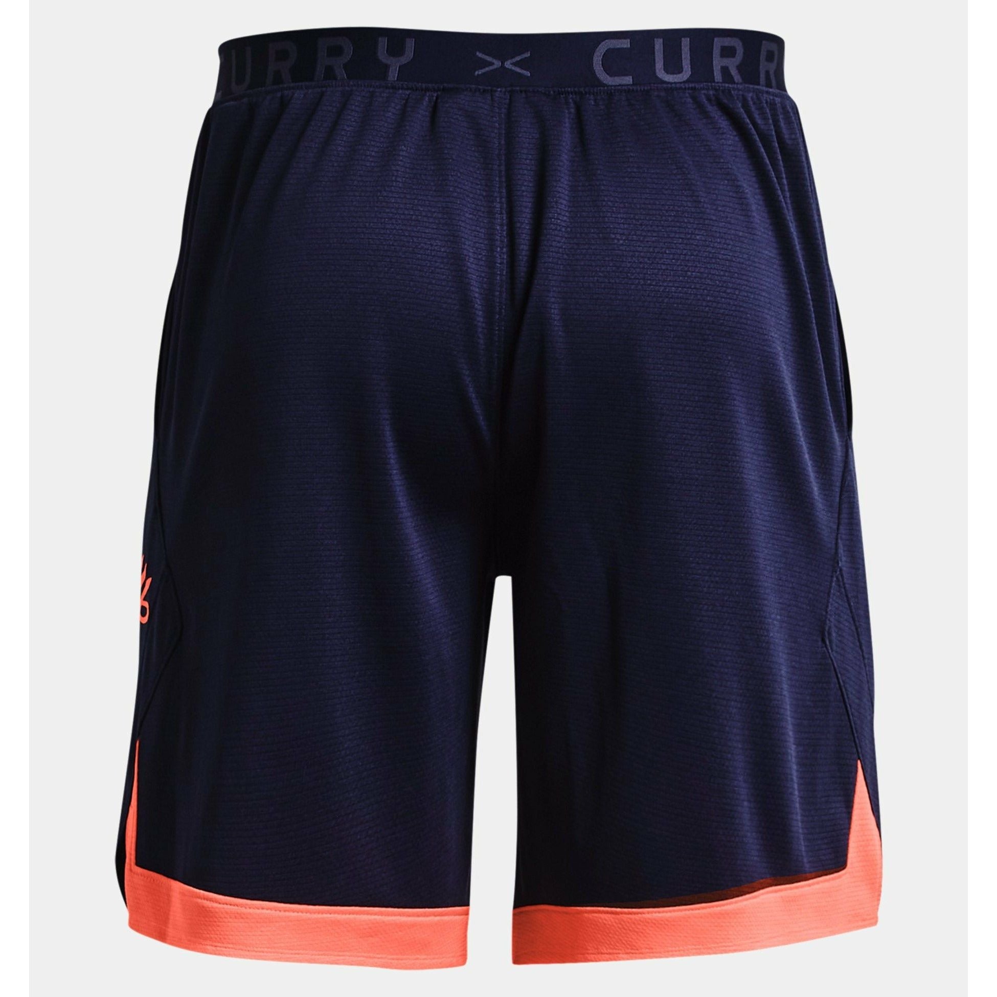Under Armour Men's Curry Splash Basketball Shorts - Midnight Navy/Taxi - Lightweight & Breathable for Training, Gym & Outdoor Sports
