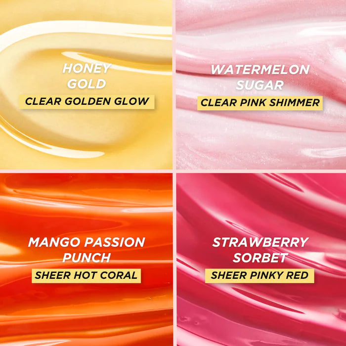 Gisou Honey Infused Hydrating Lip Oil - Nourishing & Moisturizing Lip Treatment with Natural Ingredients - Perfect for Dry Lips, Daily Care & Nighttime Lip Routine