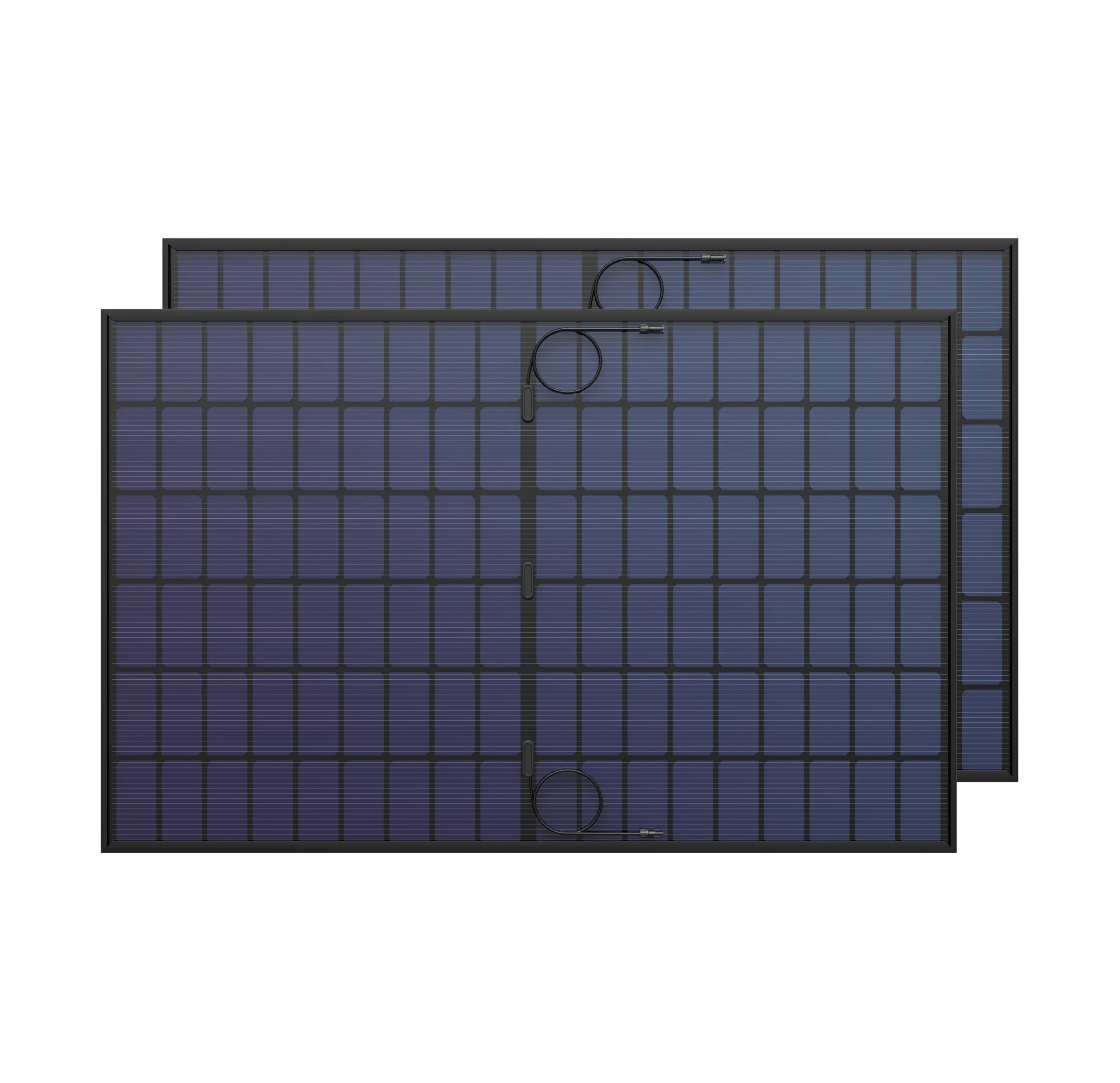 2 Pack Anker SOLIX 410W Monocrystalline Solar Panels - High Efficiency Solar Panels for RV, Boat, Off-Grid & Home Use