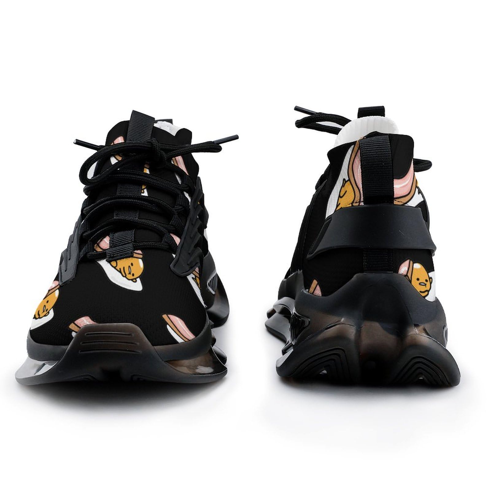 Bacon Slice Men's Lightweight Running Shoes - Breathable Athletic Sneakers for Gym, Hiking & Outdoor Sports | Comfortable Workout Shoes for Jogging & Fitness