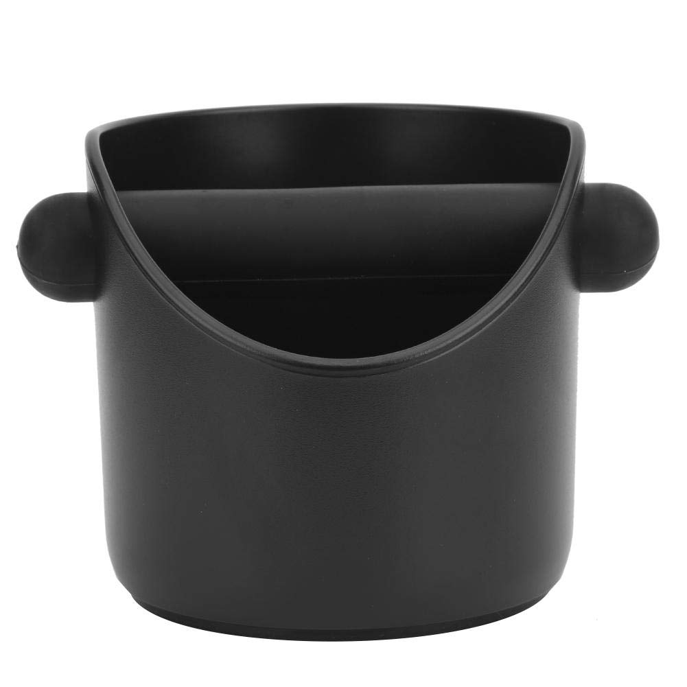 Premium Anti-Slip Coffee Knock Box - Durable Grounds Bucket with Rubber Base for Espresso Barista Accessories - Perfect for Home & Commercial Coffee Stations, Cafes and Barista Training