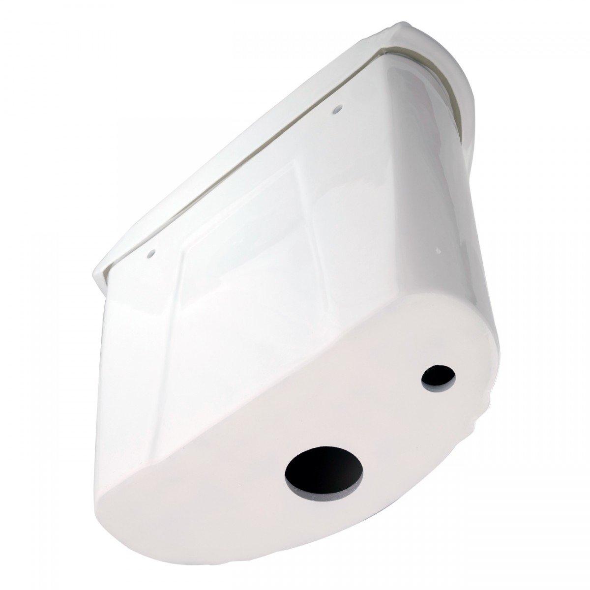 High Tank Pull Chain Toilet with White Ceramic Bowl | Adjustable Height 63-78 Inch | Chrome Z Pipe | Vintage Bathroom Fixture for Farmhouse, Cottage & Historic Home Renovations