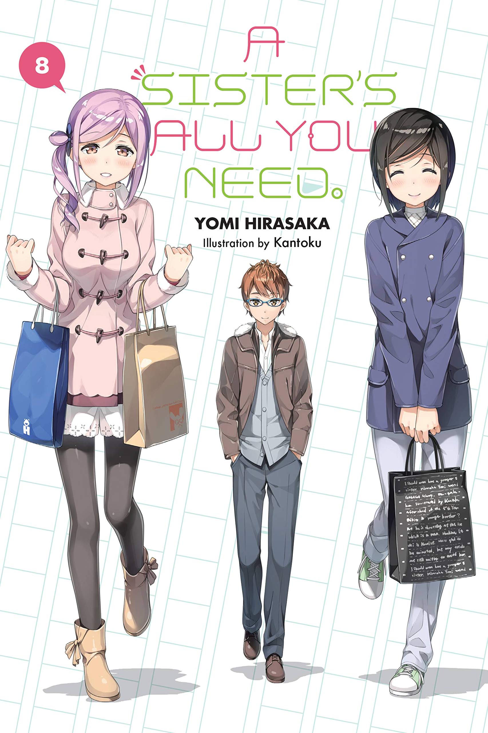 A Sister's All You Need Light Novel Vol. 8 - Heartwarming Sibling Story | Perfect for Anime Fans & Light Novel Collectors | Great Gift for Otaku Culture Enthusiasts