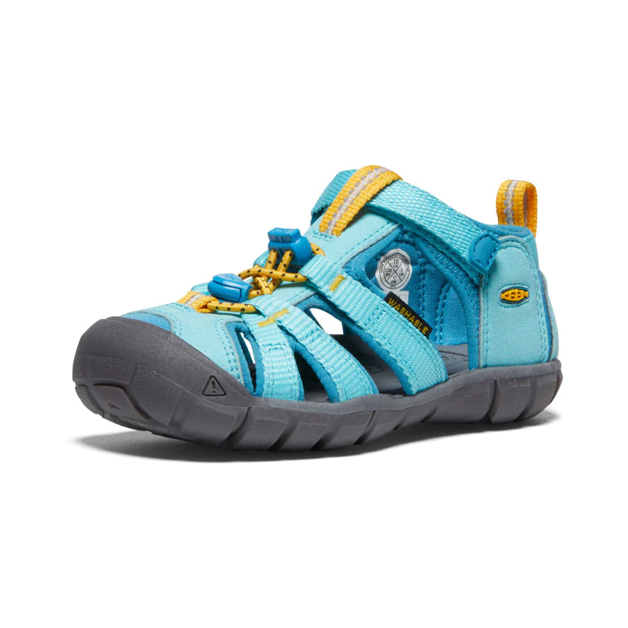 Youth Seacamp II CNX Sandals in Ipanema/Fjord Blue - Comfortable Water Shoes for Beach, Pool & Outdoor Activities