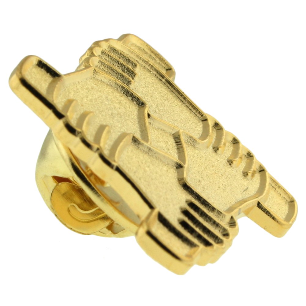 Gold Plated Teamwork Motivational Lapel Pin - Inspirational Office Gift for Employees, Coworkers & Leaders - Perfect for Corporate Events, Awards & Recognition Ceremonies