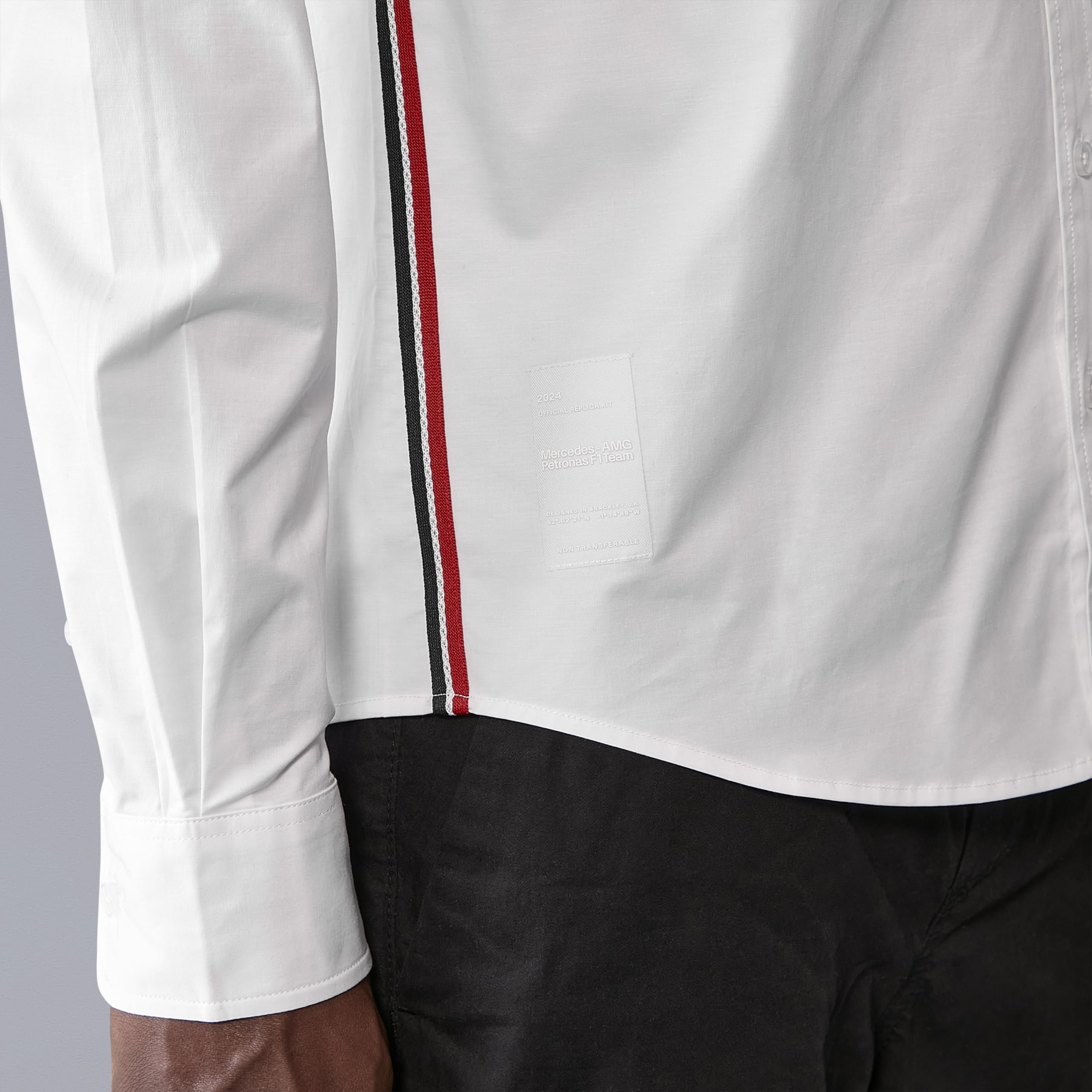 2024 Mercedes AMG Petronas F1 Team Men's Polo Shirt - Official Formula 1 Racing Apparel for Fans & Enthusiasts - Perfect for Race Day, Sports Events & Casual Wear