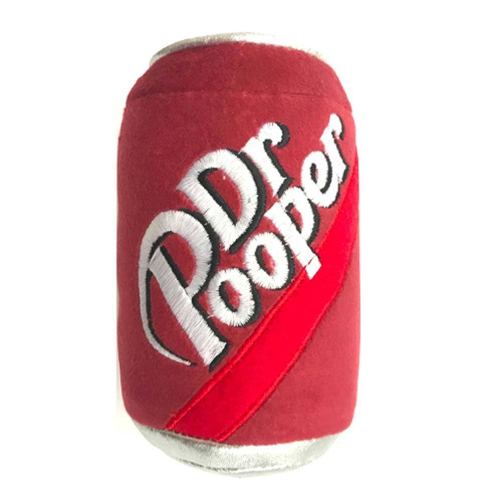 Dr Pooper Interactive Squeaky Dog Toy for Small Dogs - Fun Chew Toy for Puppies & Small Breeds, Perfect for Indoor Play & Training