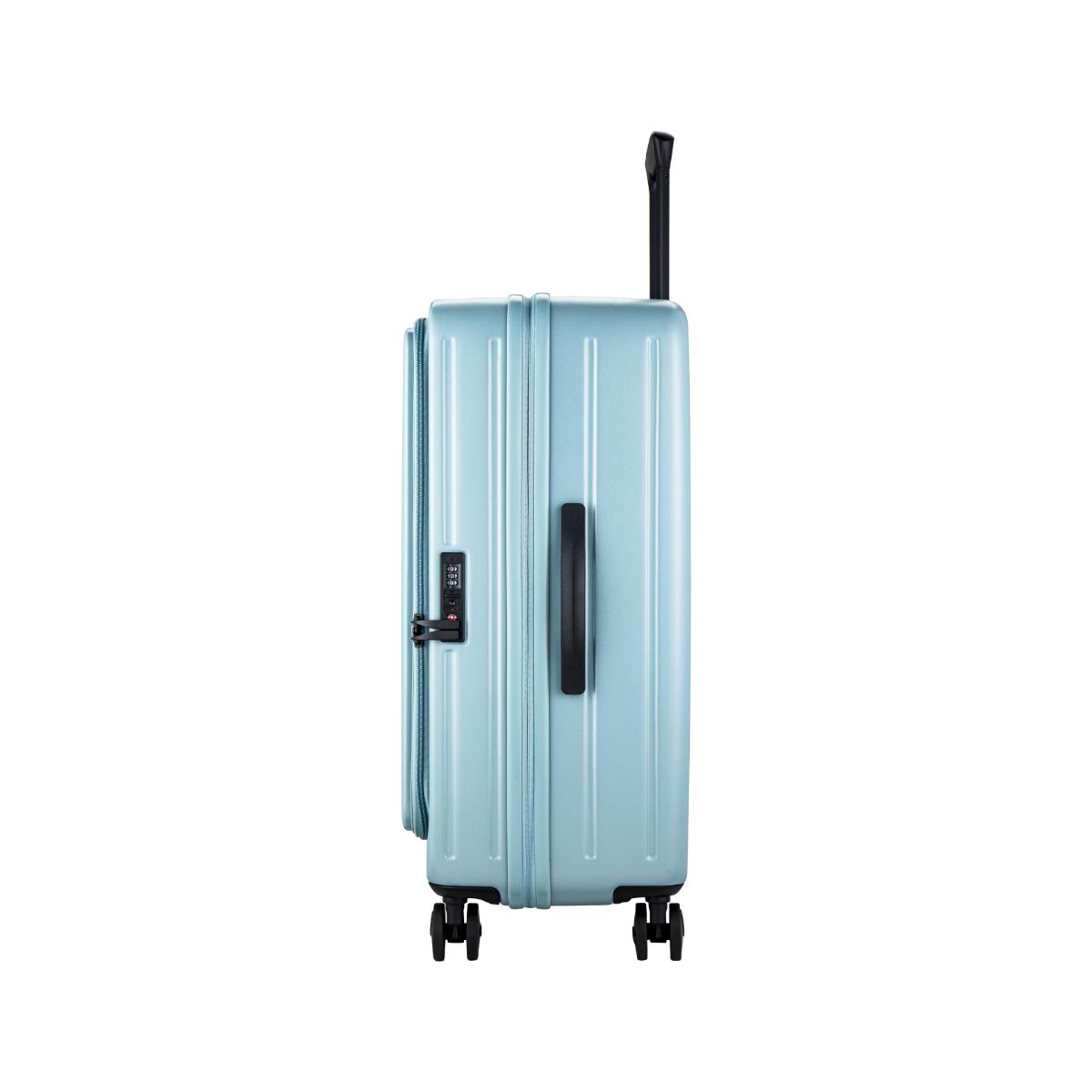 Daycrown 8528 Expandable Carry-On Luggage with Hinomoto Silent Wheels - Lightweight Spinner Suitcase for Travel, Business & Vacation - TSA Lock & Front Opening Design