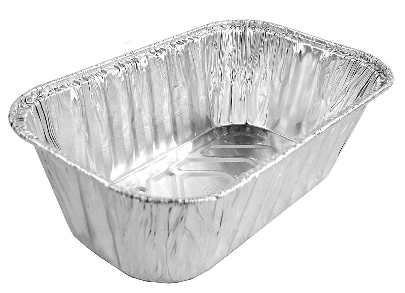 Handi-Foil 1 lb. Disposable Aluminum Foil Mini Loaf Pans - Pack of 400 - Perfect for Baking Bread, Muffins & Small Cakes - Great for Home, Restaurants & Catering Events