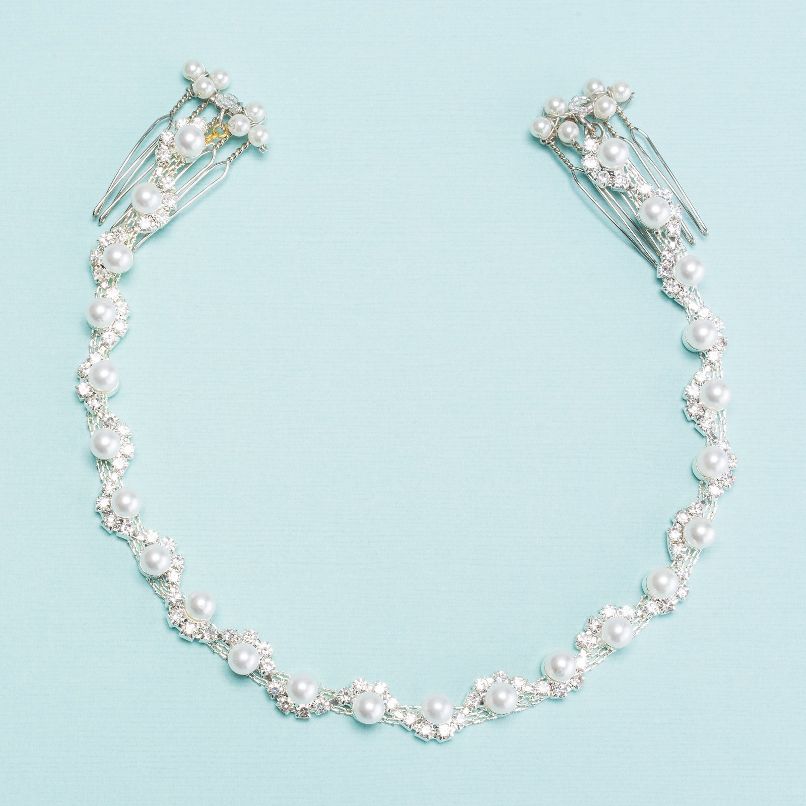 Pearl Hair Chain - Elegant Pearl Hair Accessory for Women | Perfect for Weddings, Parties & Special Occasions