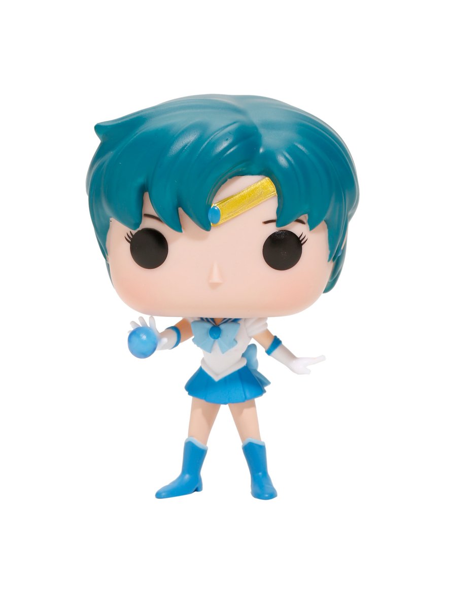 Funko POP Anime: Sailor Moon - Sailor Mercury Collectible Vinyl Figure | Perfect for Anime Fans, Gift Ideas & Display Collections | Great for Bedroom Decor, Office Display & Anime Merchandise Collectors