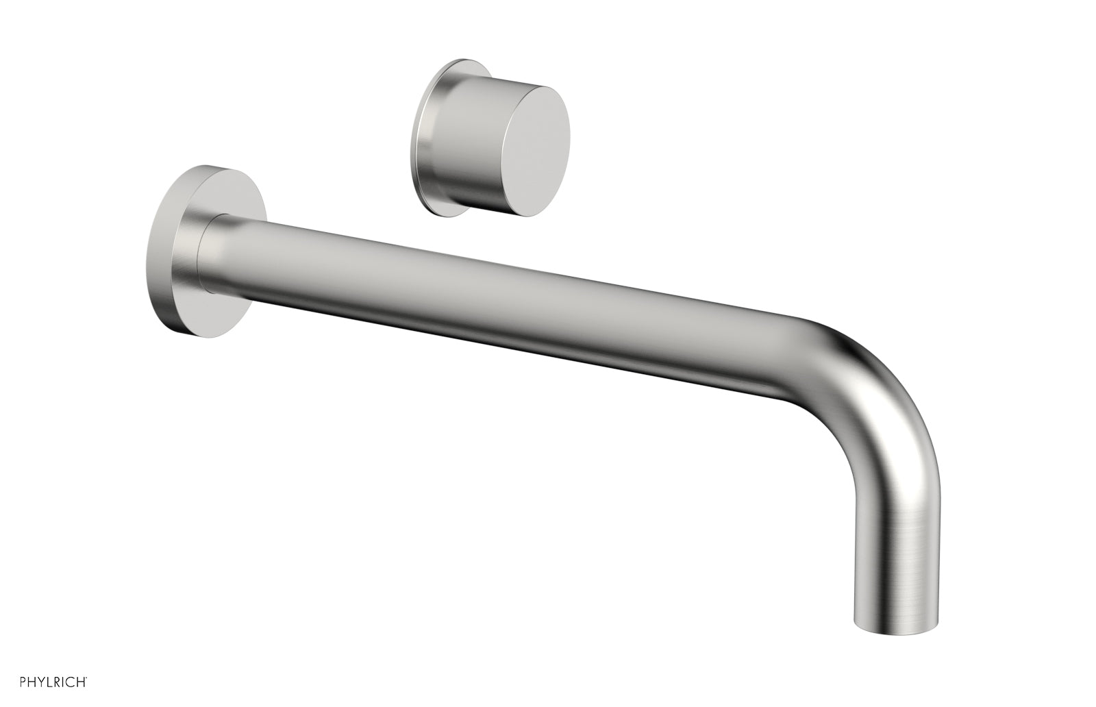 Basic II 10 Single Handle Wall Mount Bathroom Faucet Set with Smooth Lever Handle - 230 16 10 - Perfect for Modern Bathroom & Powder Room Renovations