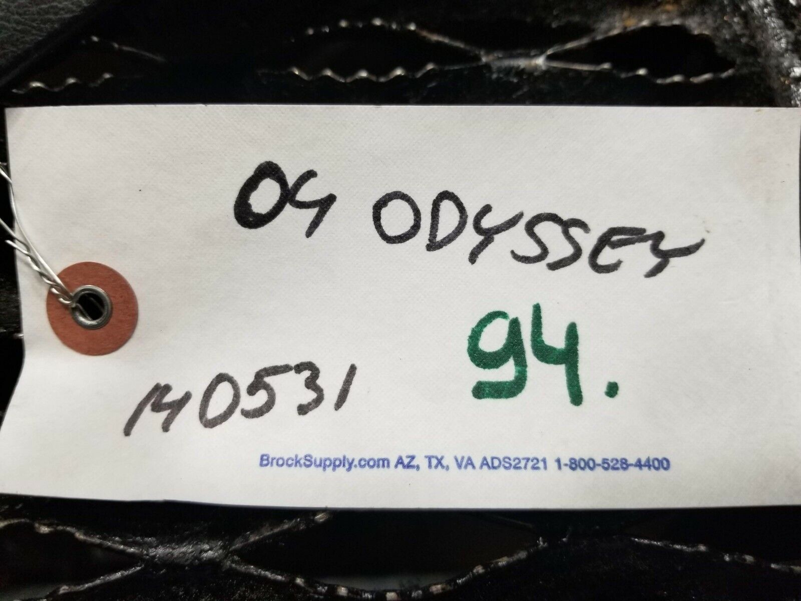 2004 Honda Odyssey Center Dash Radio Trim Bezel OEM #94 - Genuine Replacement Part for Car Stereo Installation & Dashboard Repair