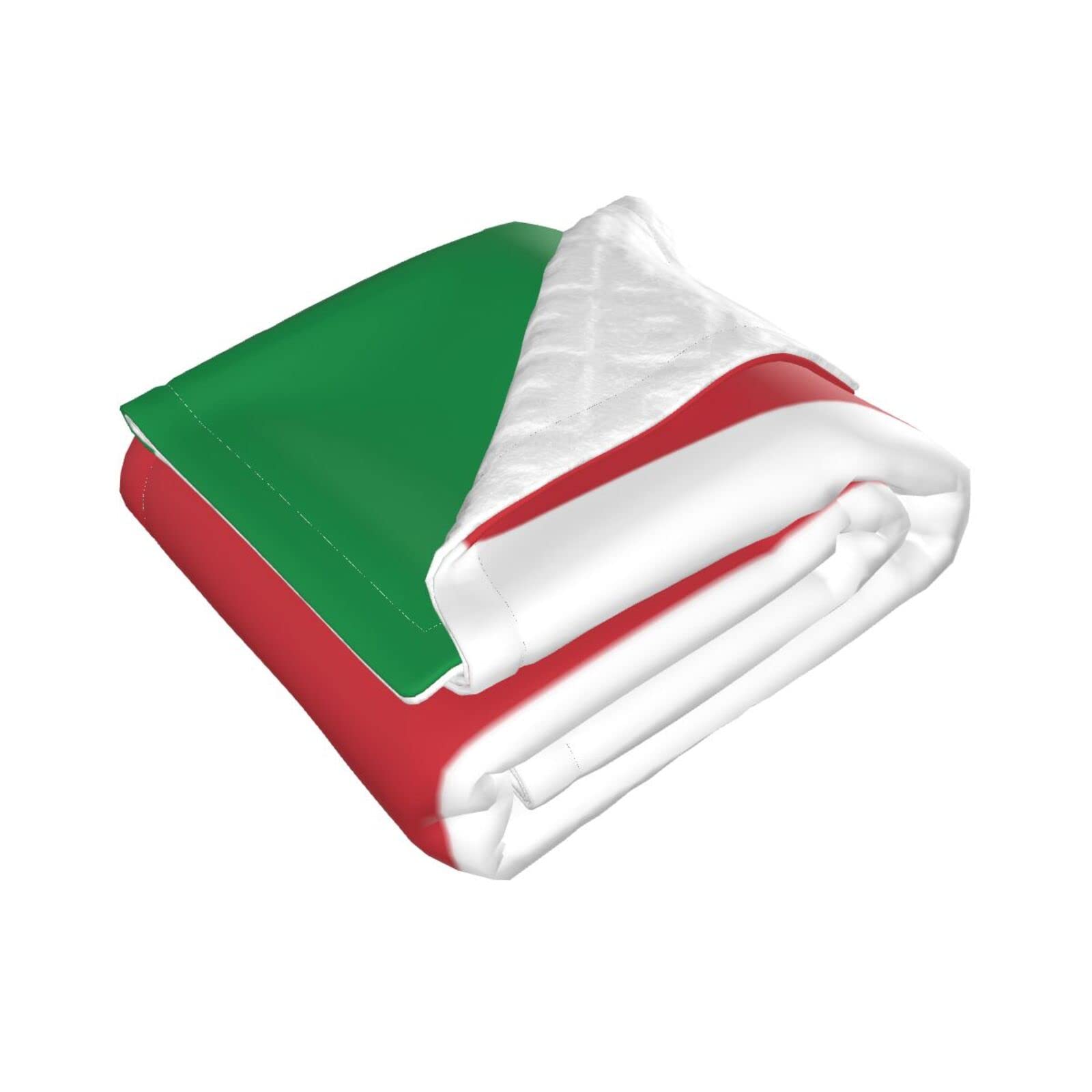 Italian Flag Baby Blanket - Soft 30x40 Inch Swaddling Blanket for Newborns & Toddlers | Perfect for Nursery, Photo Shoots & Gifts
