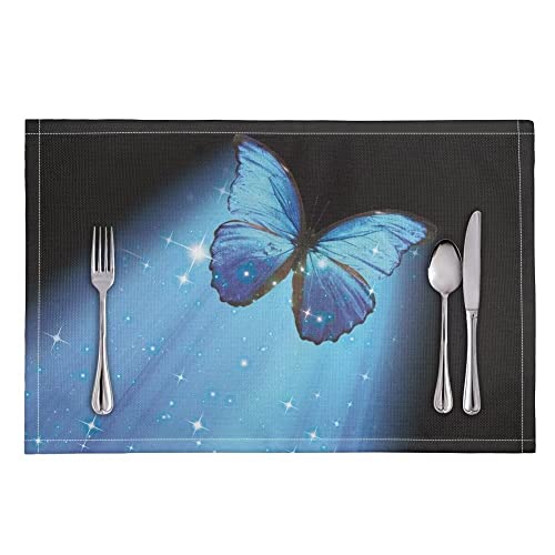 Bling Blue Butterfly