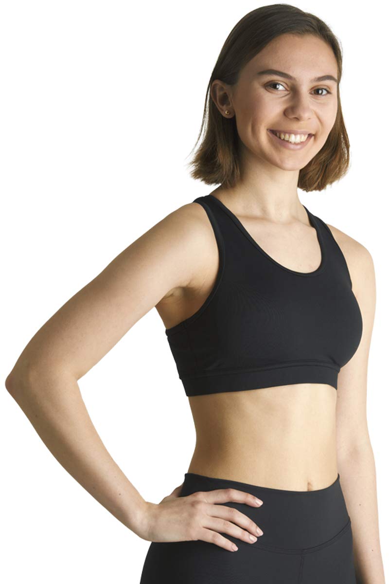 Liakada Women's Racerback Sports Bra with Removable Pads - Breathable Workout Top for Yoga, Gym, Pilates & Dance - Perfect for Fitness, Running & Active Lifestyle