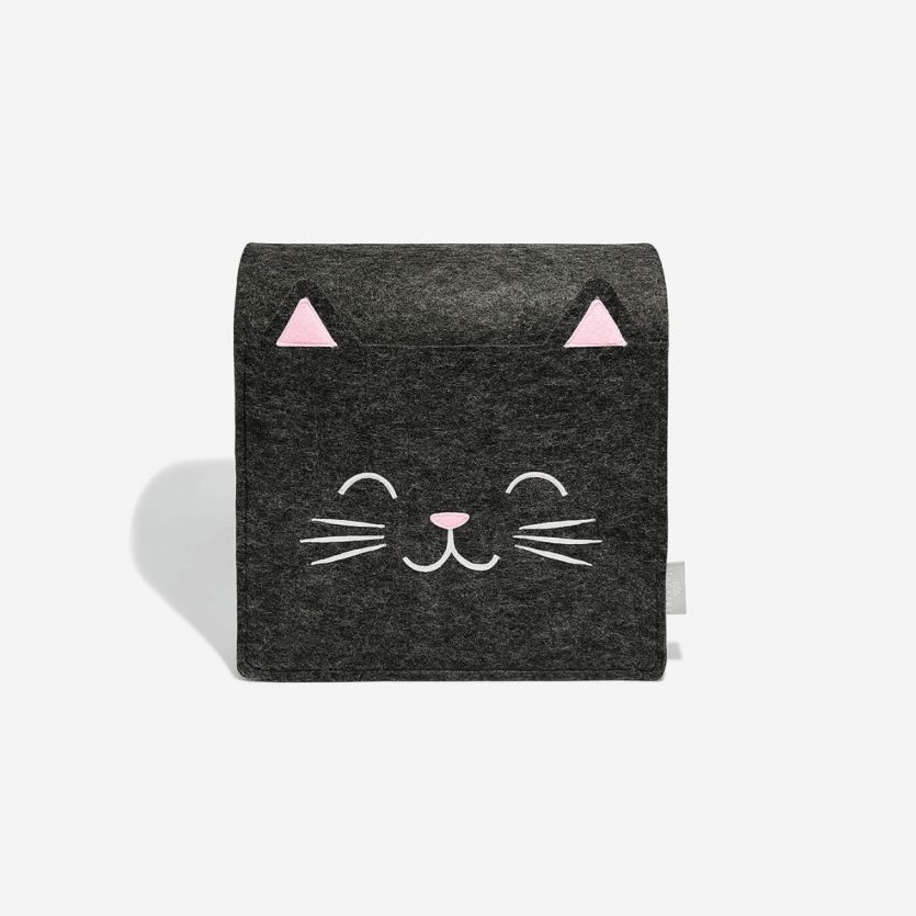 Chloe The Cat Bed Pocket - Cozy & Washable Pet Bed for Cats & Small Dogs - Perfect for Home, Office & Travel Use