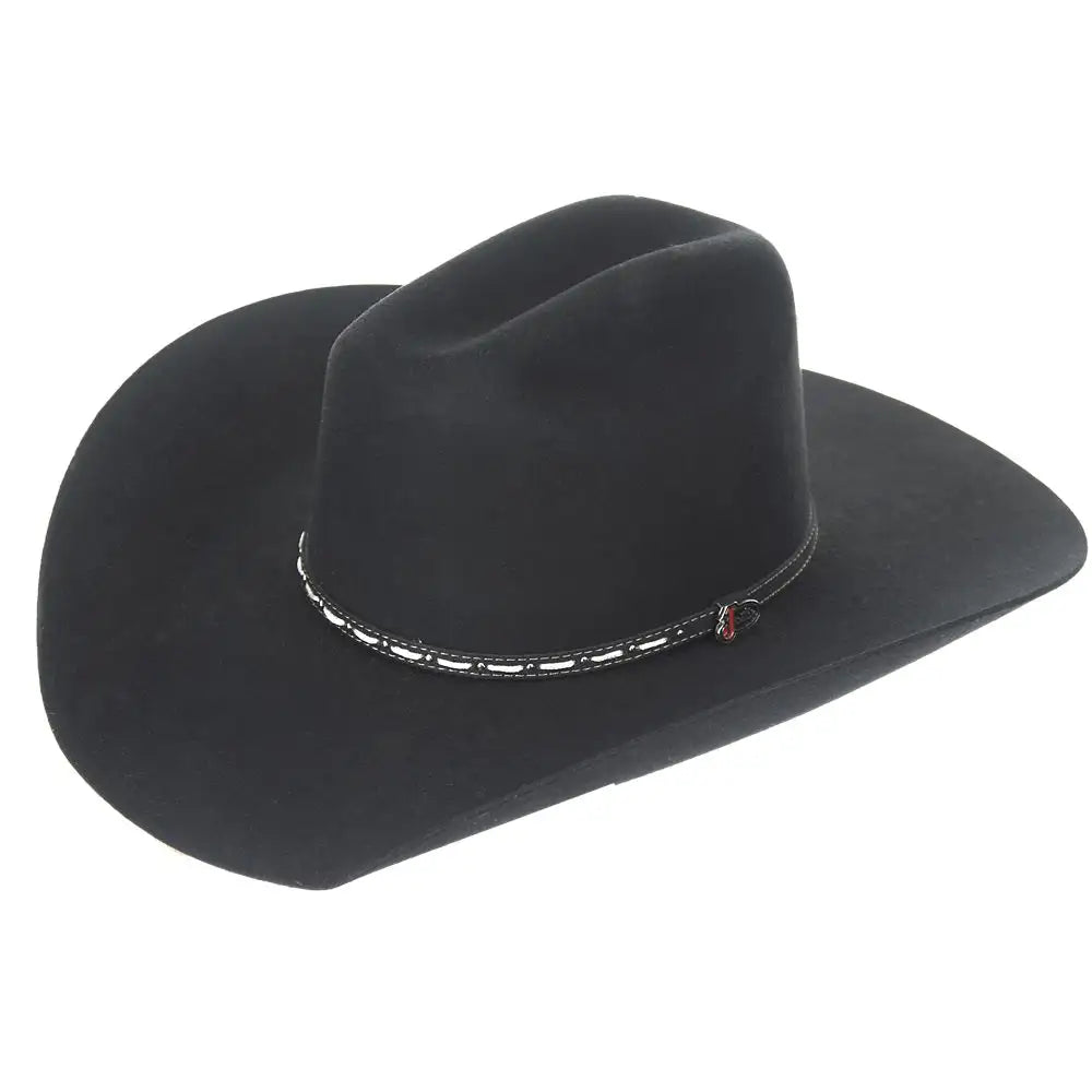 Justin Logan (2-Pack) Premium Wool Felt Cowboy Hats for Men - Western Style, Wide Brim, Outdoor Rodeo & Country Fashion Accessories