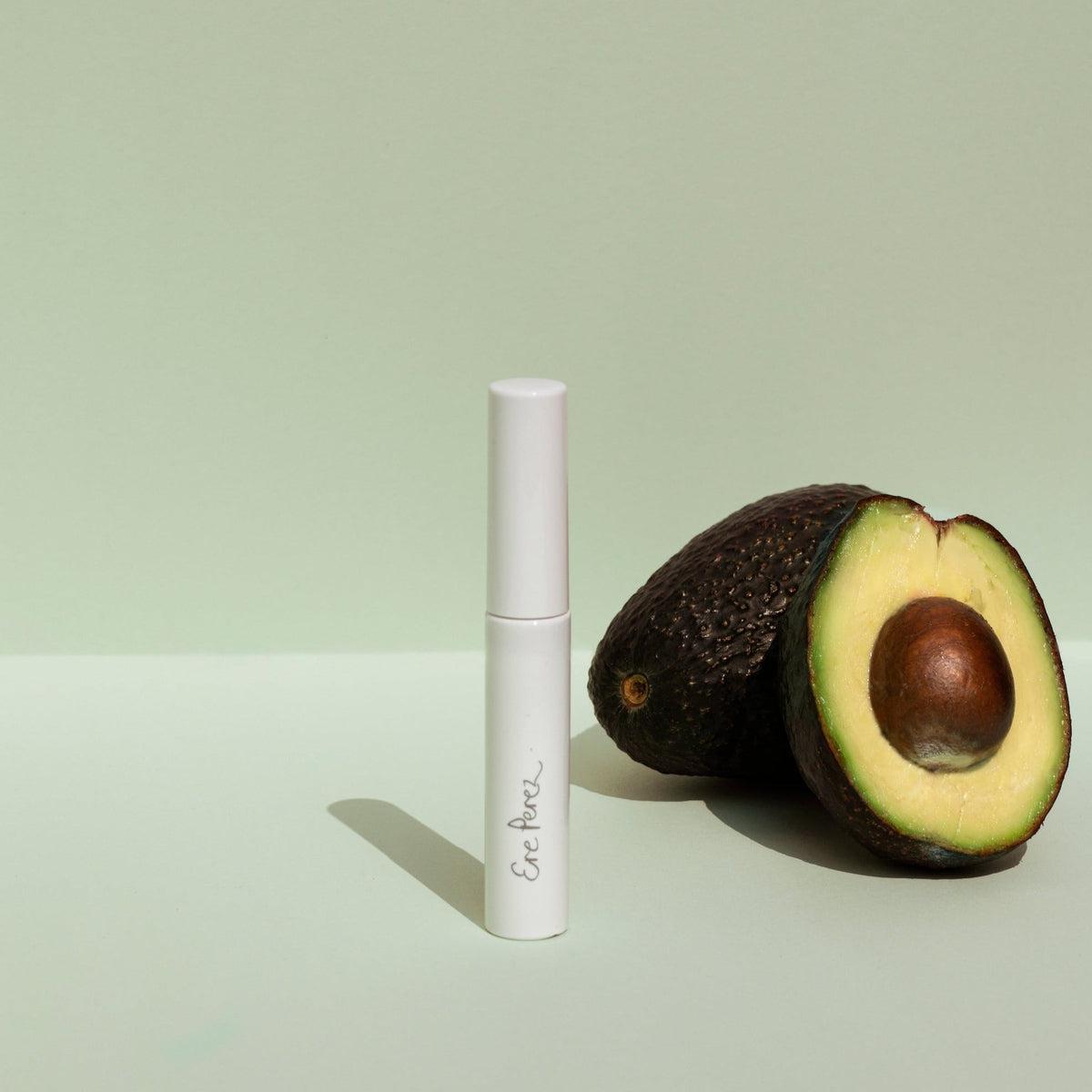 Long-Lasting Waterproof Avocado Mascara - Smudge-Proof & Volumizing for Swimming, Gym & Rainy Days