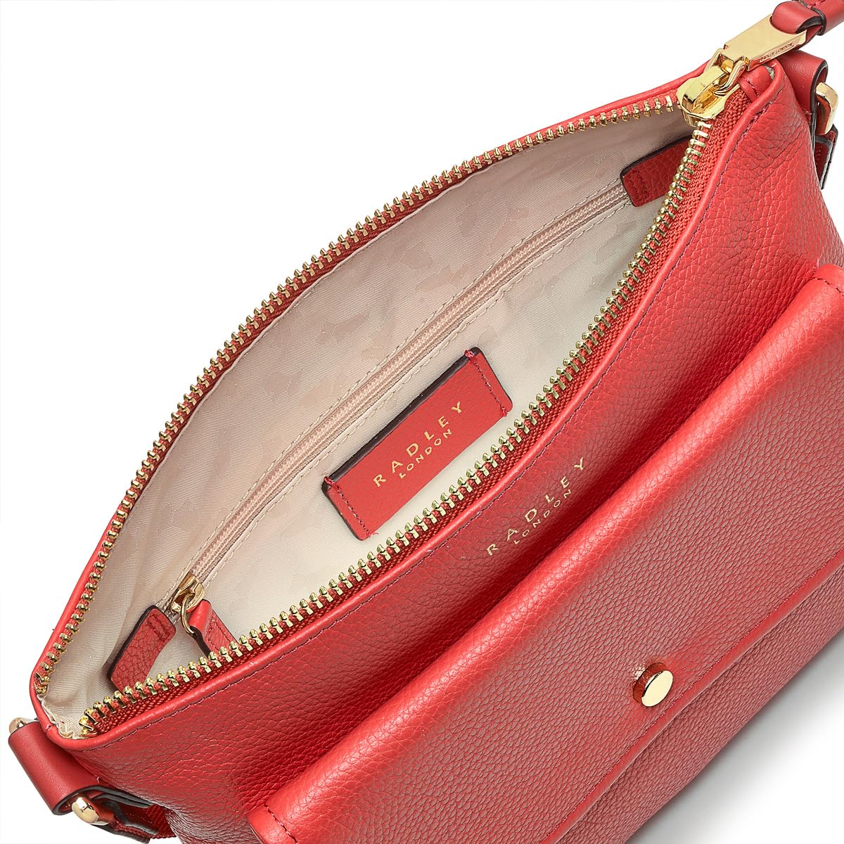 RADLEY London Selby Crescent Women's Mini Leather Crossbody Bag with Zip Top - Stylish Purse for Everyday Use, Travel & Date Night