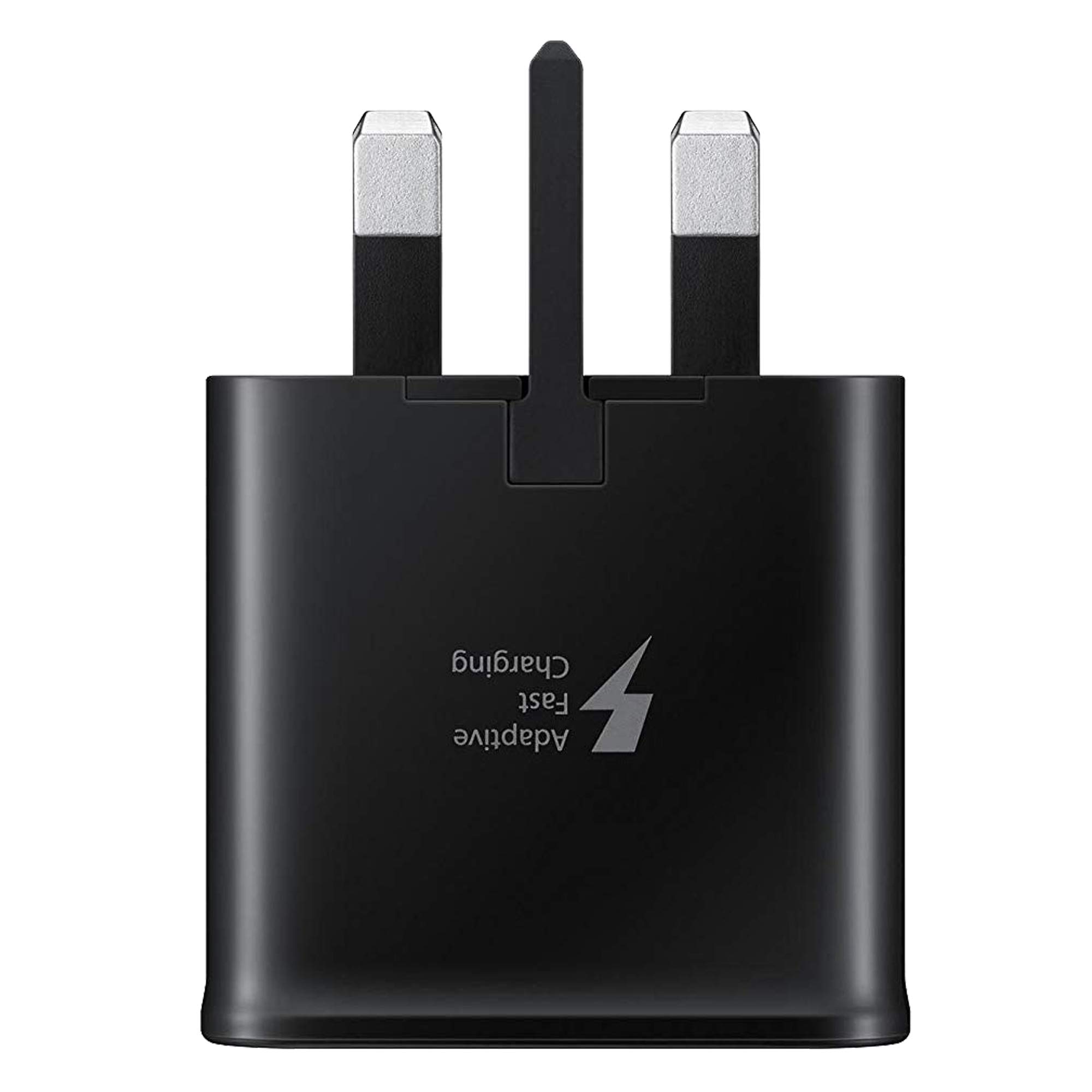 Samsung Fast Charger Adapter with Type-C Cable & 3m Braided Type-C Cable - Compatible with Galaxy S8/S8+/S9/S9+/A5/A7 (2017) - Fast Charging for Home, Office & Travel - Black (No Retail Packaging)