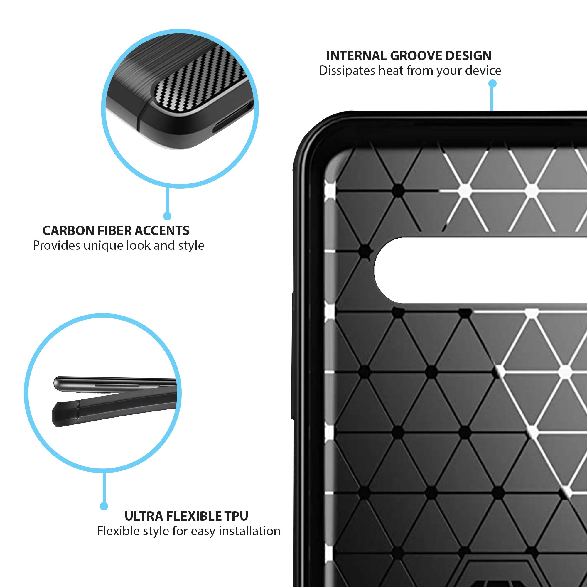 LG V60 ThinQ Case (2020) - Slim Flexible TPU Shockproof Phone Cover with Purple Leaf Galaxy Design | Compatible with LG V60 ThinQ 5G | Perfect for Daily Use, Work & Travel Protection