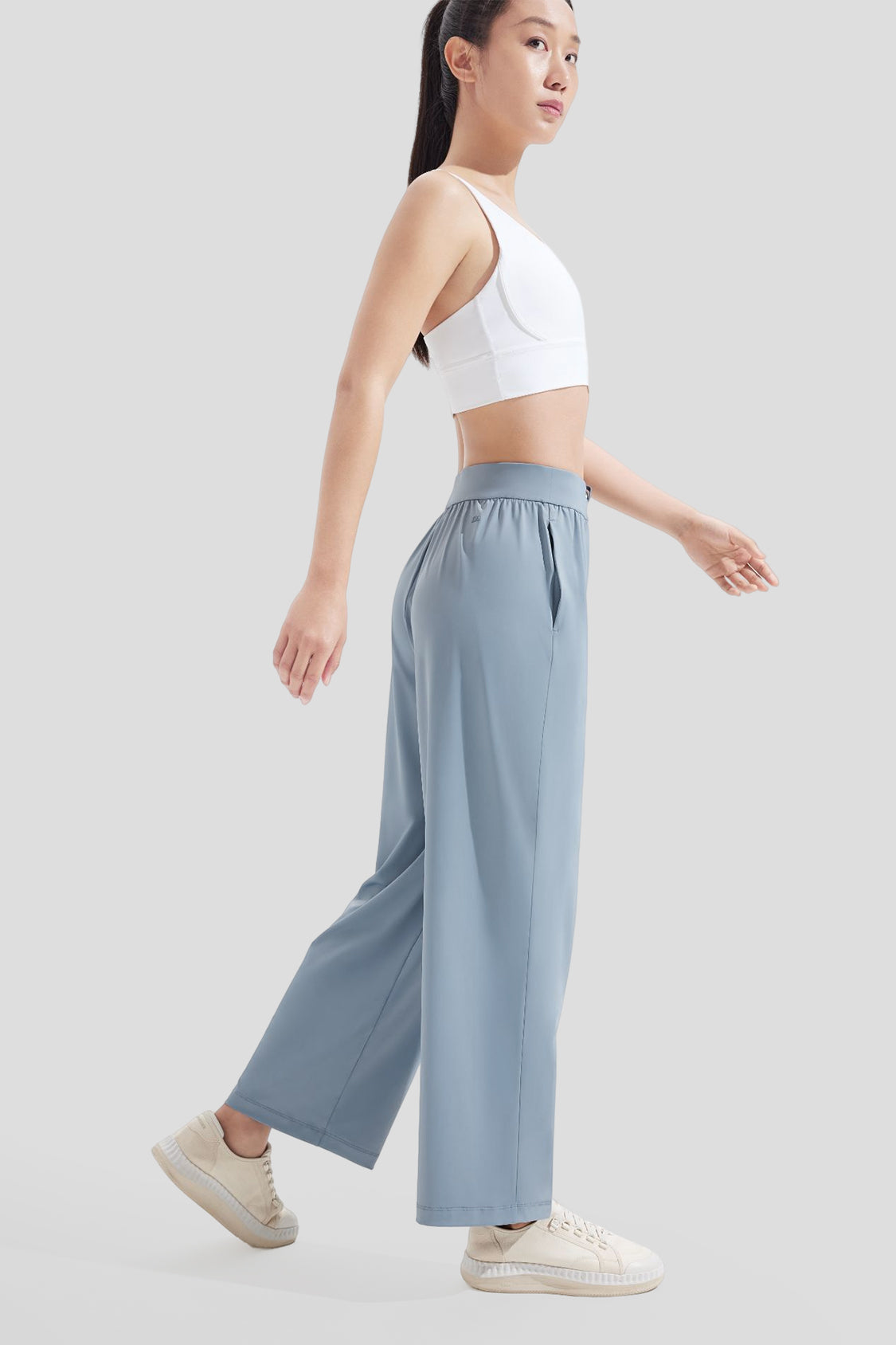 Bicu Wave Women's Wide Leg Pants UPF 50+ Sun Protection - Perfect for Beach, Yoga & Summer Outdoor Activities