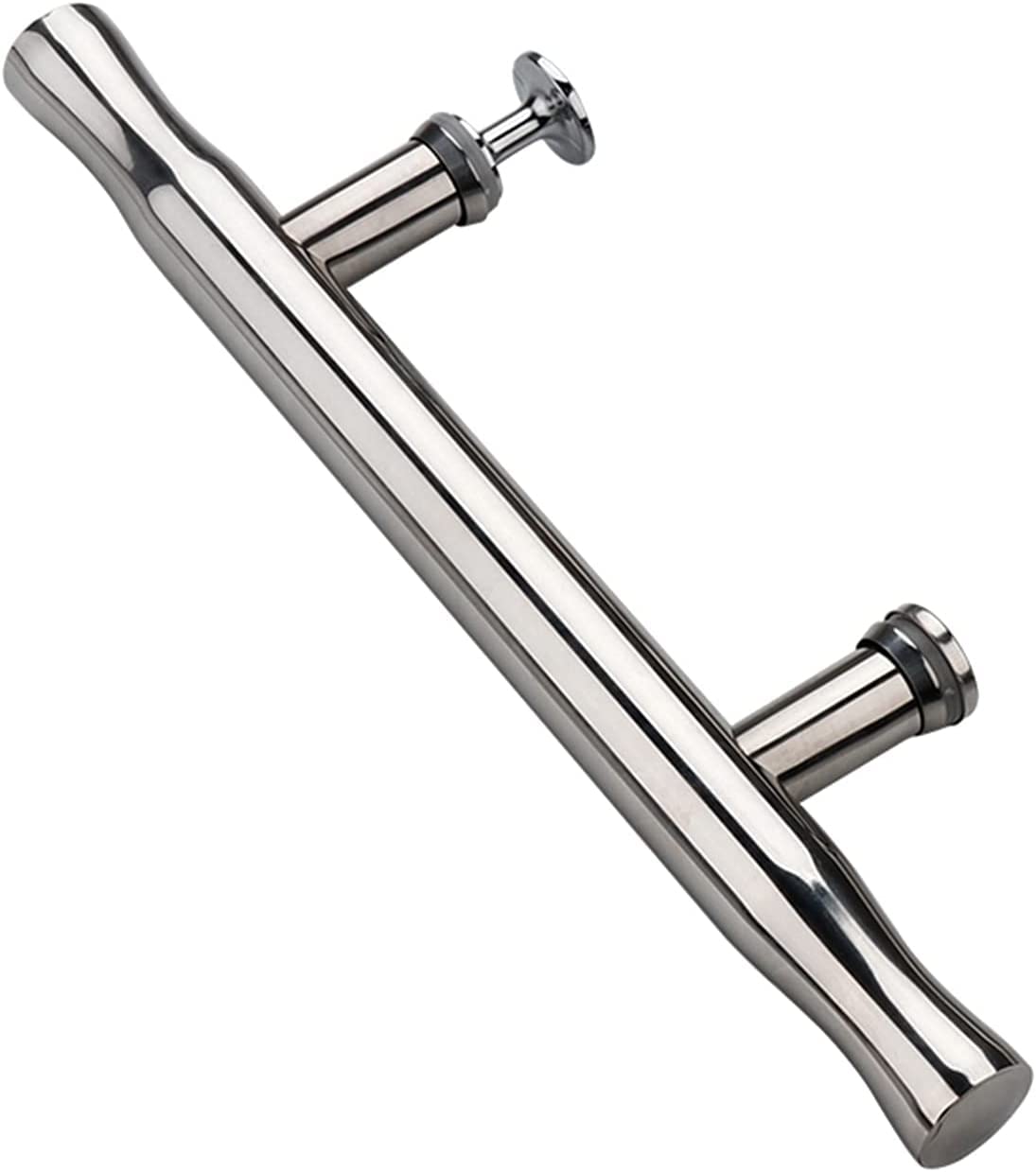 MIQXUAN Stainless Steel Shower Door Handle - 145mm Hole to Hole Replacement Hardware for Bathroom & Interior/External Doors | Durable & Rustproof Bathroom Accessories for Home & Commercial Use