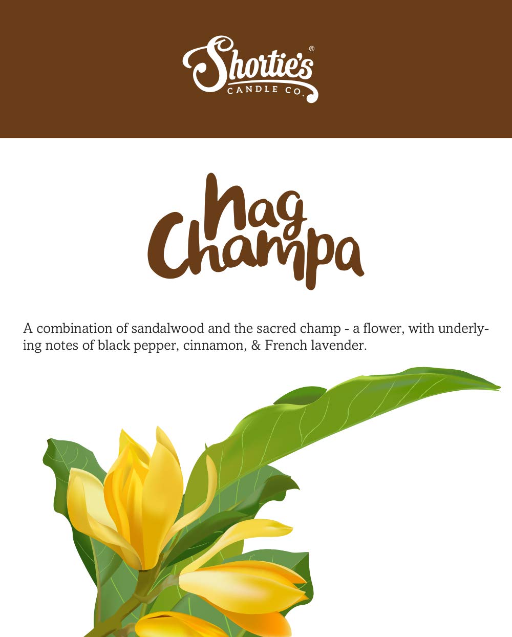 Premium Nag Champa Tealight Candles - Highly Scented with Essential Oils, 6-Pack Brown Tea Lights - Handmade in USA - Incense & Earth Collection - Perfect for Meditation, Yoga & Relaxation