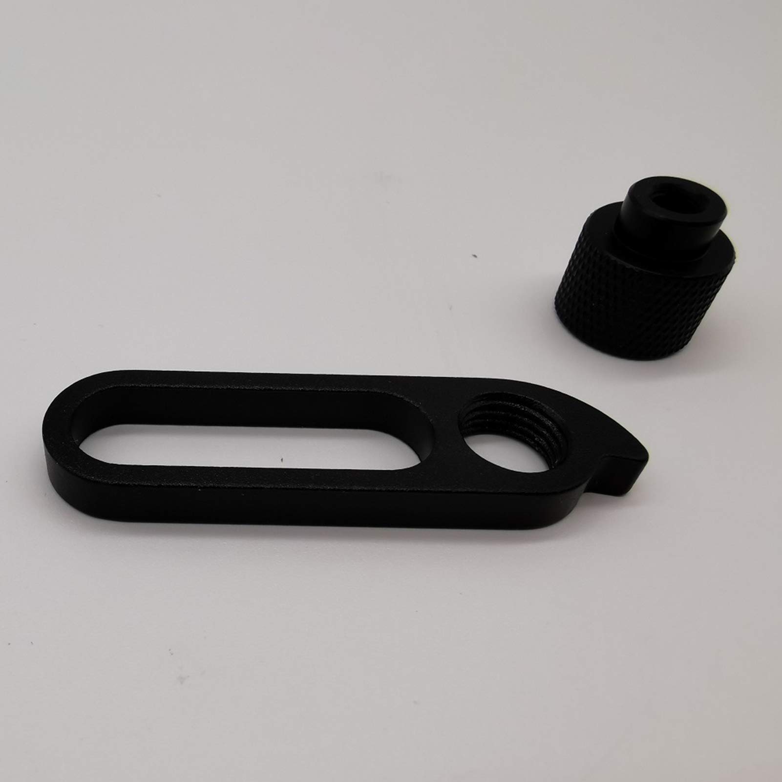 Universal Bike Rear Derailleur Hanger & Tail Hook Extender - Durable Emergency Gear Replacement for Mountain & Road Bikes - Perfect Cycling Accessories (Black) | Ideal for Trail Repairs & Commuting Safety