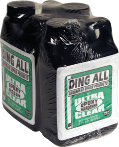 Premium Ding All Epoxy Resin Kit - 24oz (2x8oz Resin + 1x8oz Hardener) for DIY Crafts, Jewelry Making & Woodworking Projects - High Strength, Crystal Clear Finish - Perfect for Art, Home Decor & Repair