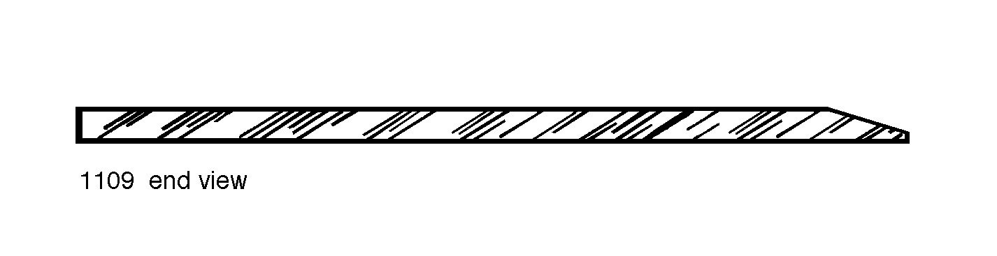 ALVIN 1109-24 24-Inch Stainless Steel Straight Edge Ruler - 2