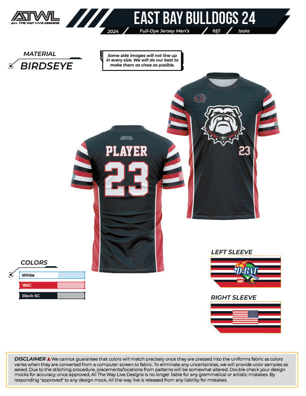 East Bay Spring 2024 Baseball Jerseys - Premium Custom Team Uniforms for Youth & Adult Baseball Leagues | Perfect for Games, Practices & Tournaments