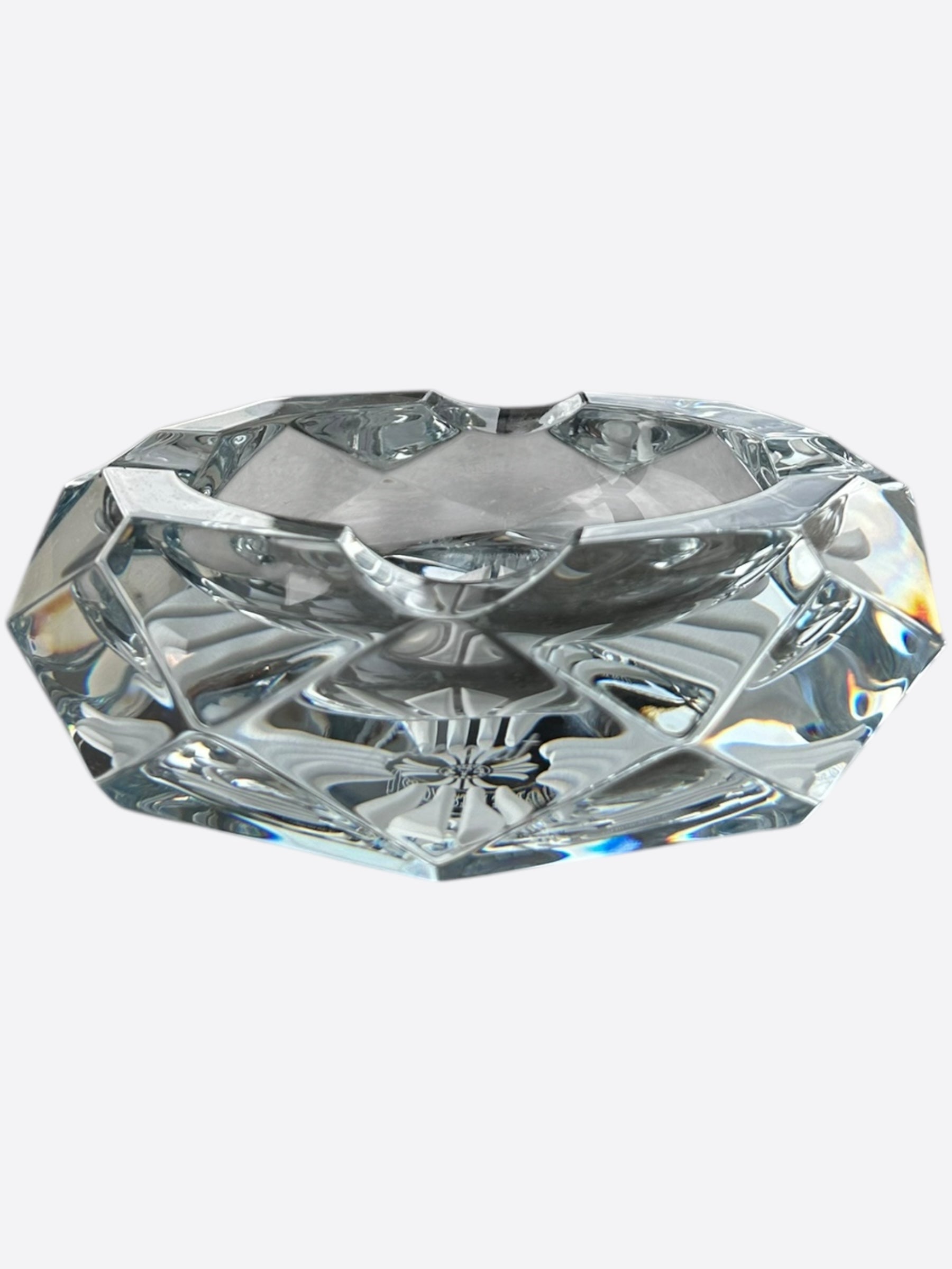 Chrome Hearts Baccarat Crystal Ashtray - Luxury Smoking Accessory for Home, Office & Gifts | Premium Glass Ash Tray for Cigars & Cigarettes