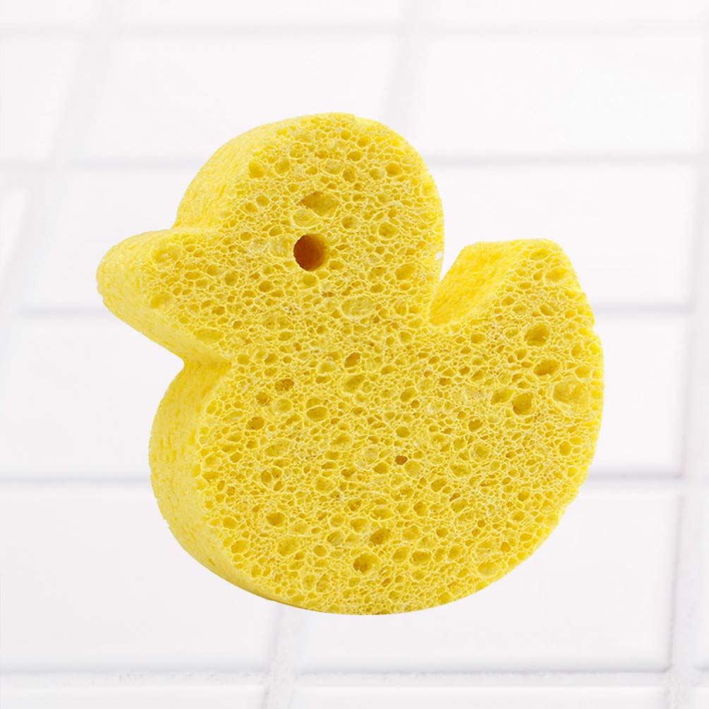 Super Soft Exfoliating Bath Sponge & Mesh Shower Brush - Gentle Body Scrub Loofah for Baby & Adult, Natural Foam Sea Sponge for Sensitive Skin | Perfect for Newborn Bathing, Spa Day & Daily Shower Routine