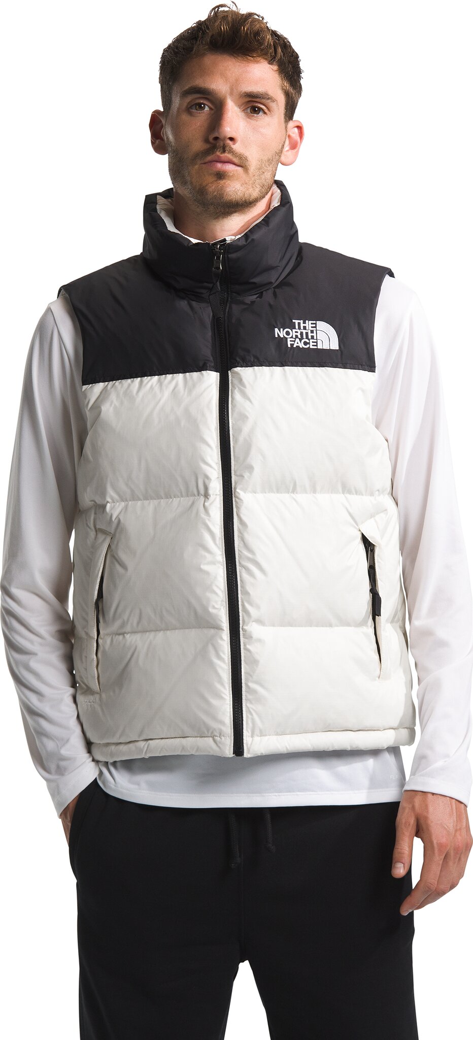 1996 Retro Nuptse Vest for Men - Lightweight Puffer Vest Jacket - Warm Winter Outdoor Sports & Casual Wear