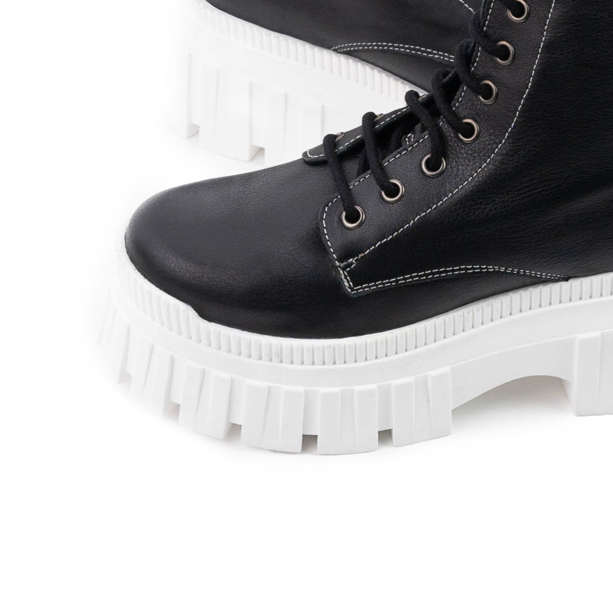 Hufflepuff Black Leather Sneakers with White Sole - Stylish Casual Shoes for Men & Women - Perfect for Daily Wear, Work, and Outdoor Activities