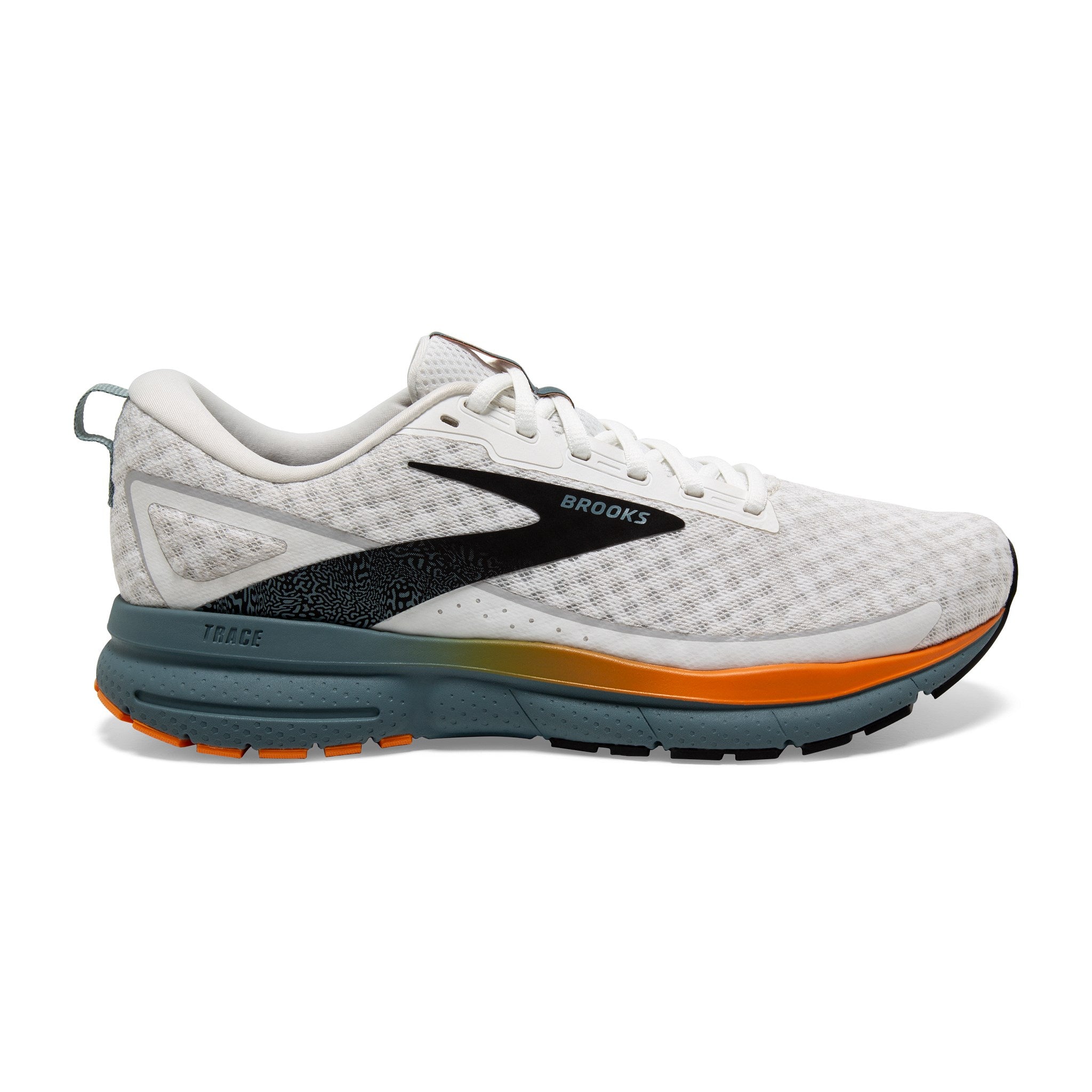 M Trace 3 White Orange Goblin Blue - High Performance Running Shoes for Men & Women - Perfect for Trail Running, Hiking & Outdoor Sports