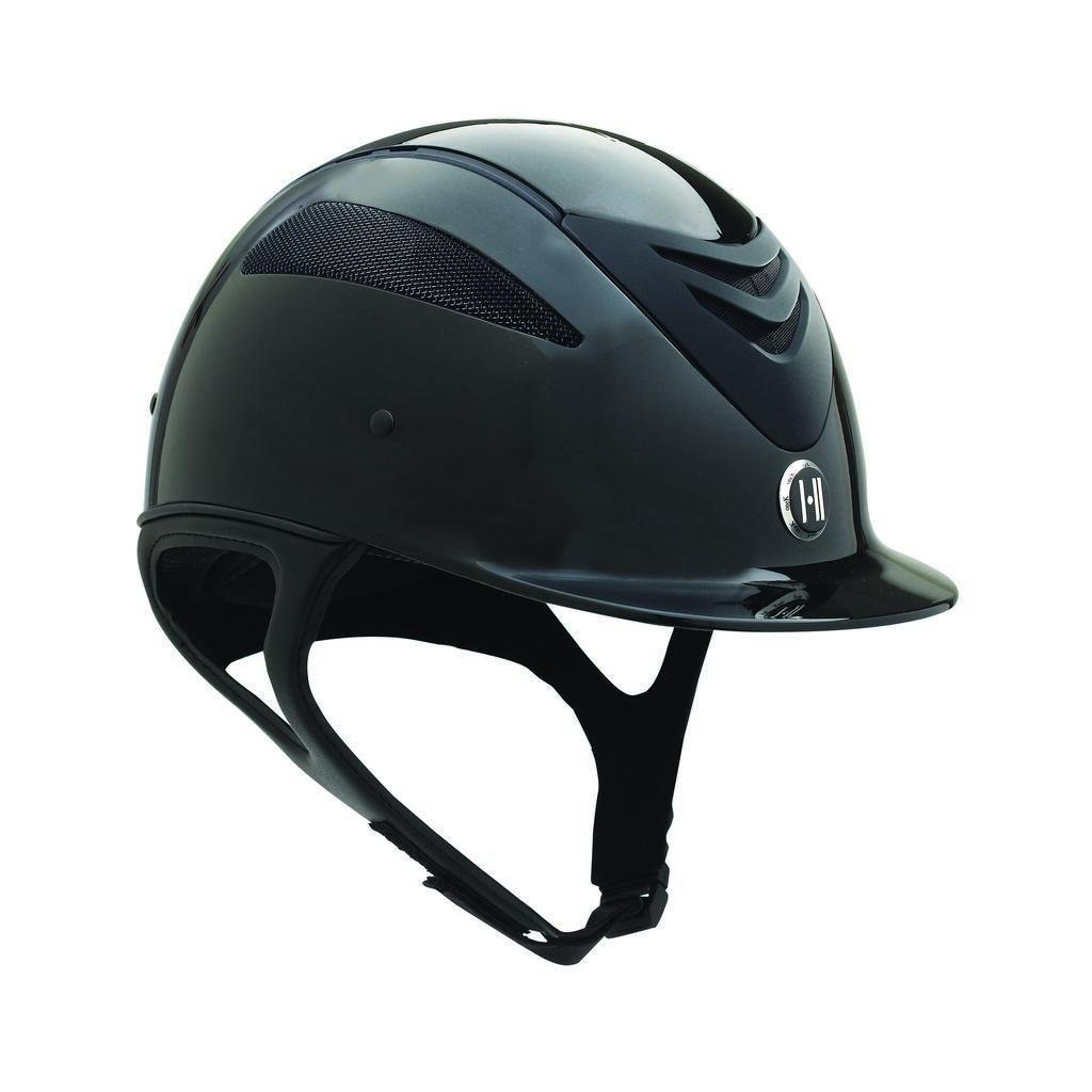One K Defender Helmet - Small Long Oval Black Gloss Motorcycle Helmet for Men & Women - Perfect for Street Riding, Racing & Safety Protection