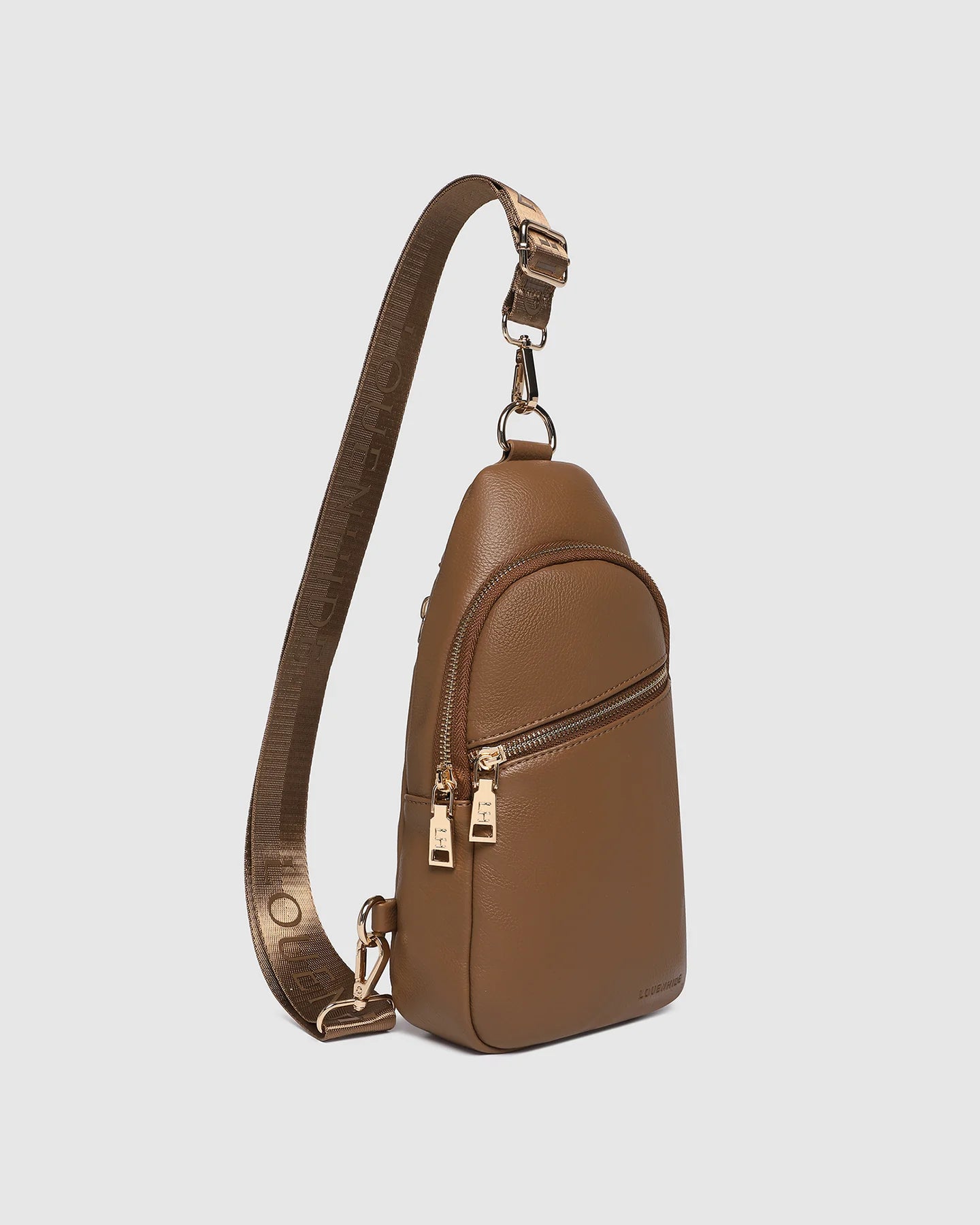 Louenhide Bella Sling Bag in Caramel - Stylish Crossbody Purse for Women | Perfect for Travel, Shopping & Everyday Use