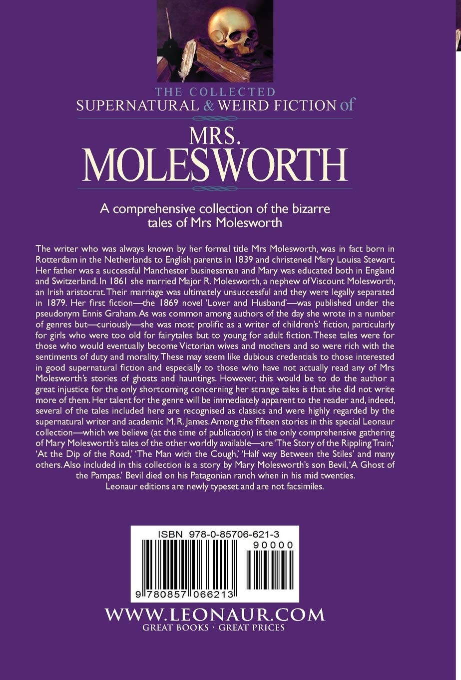 The Collected Supernatural and Weird Fiction of Mrs. Molesworth - 2 Novelettes 'Unexplained' & 'The Shadow in Moonlight' + 13 Short Stories | Gothic Horror Books for Adults | Perfect for Halloween Reading & Dark Fantasy Lovers