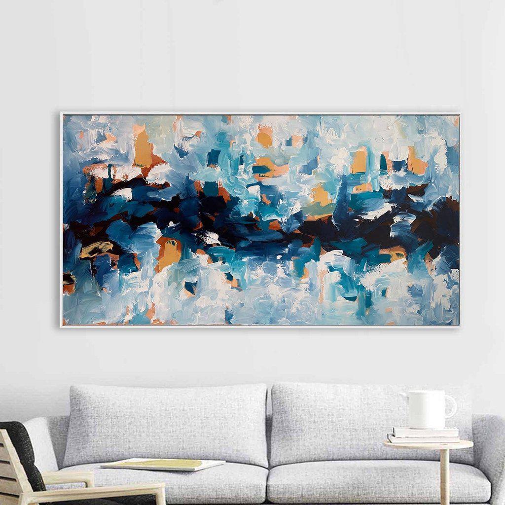 Secrets 3 Original Handmade Oil Painting - Wall Art Decor for Living Room, Bedroom & Office
