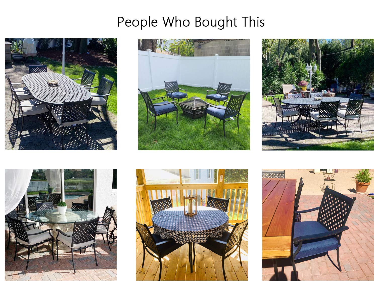 4-Piece Grey Metal Dining Chair Set with Arms & Cushions - Indoor/Outdoor Patio, Bistro, Cafe Side Chairs - Perfect for Backyard, Restaurant, and Home Dining Use