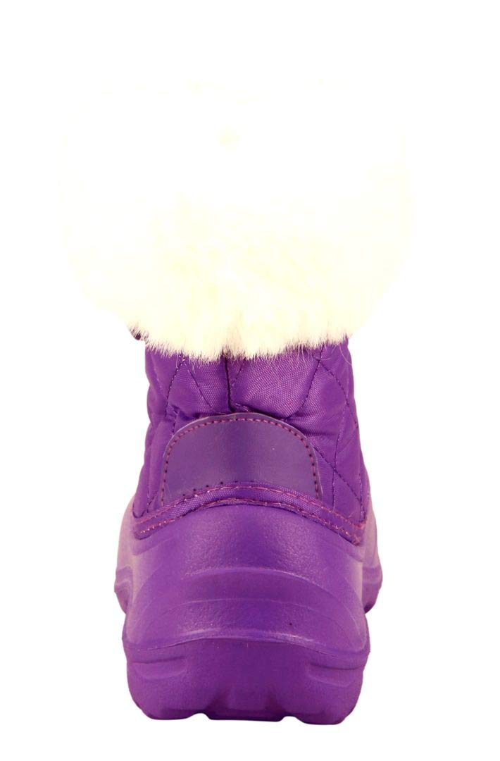 The Doll Maker Women's Snow Boots - Waterproof Winter Boots for Women, Warm Fur Lined Snow Boots for Cold Weather - Perfect for Snowy Days, Outdoor Activities, and Winter Fashion