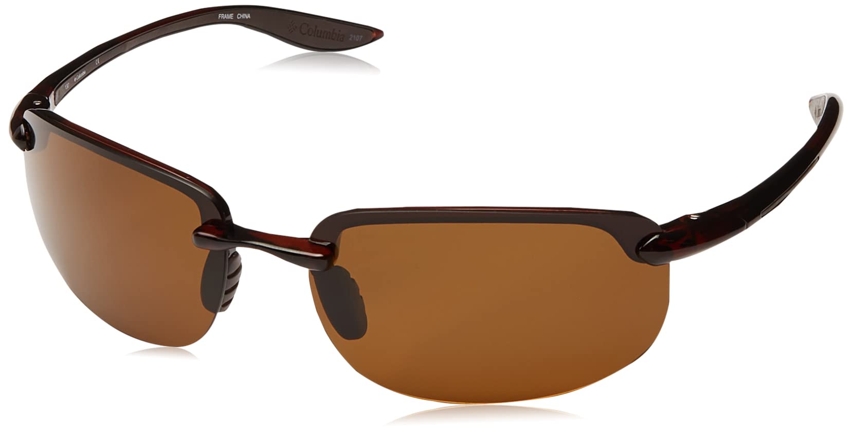 Columbia Men's Unparalleled Oval Sunglasses - Polarized UV Protection for Outdoor Sports & Driving - Hiking, Fishing, Beach Activities