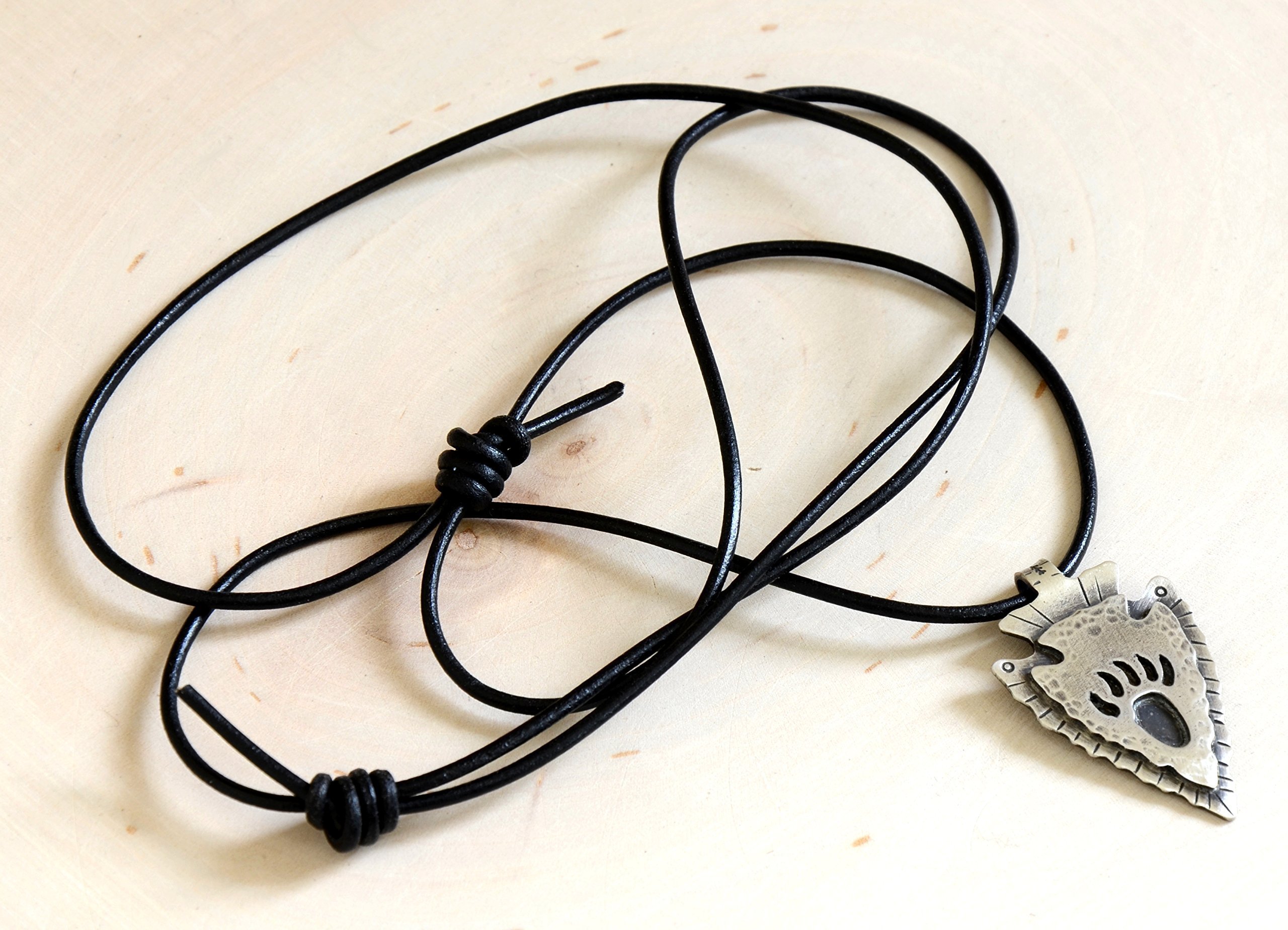 Silver Arrowhead Necklace for Women - Handmade Sterling Silver Jewelry - Boho Chic Pendant Necklace for Everyday Wear & Outdoor Adventures